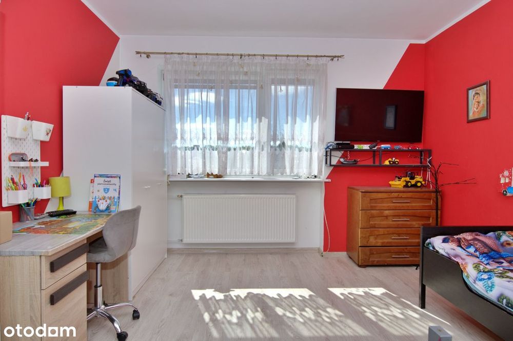 Dom wolnostojący, 5 pokoi, działka 1090 m2, objęta MPZP, Koziegłowy.