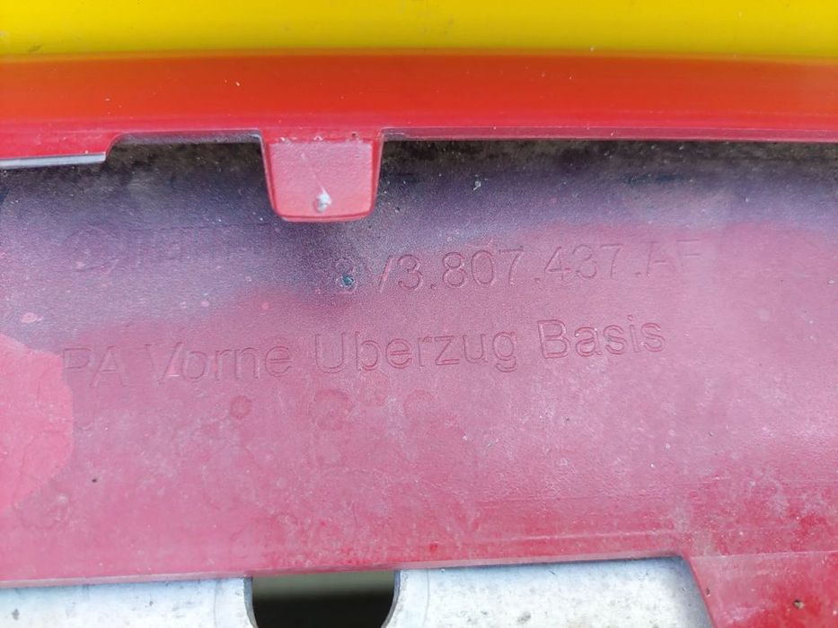 audi a3 8v3 lift zderzak przód przedni 2016-