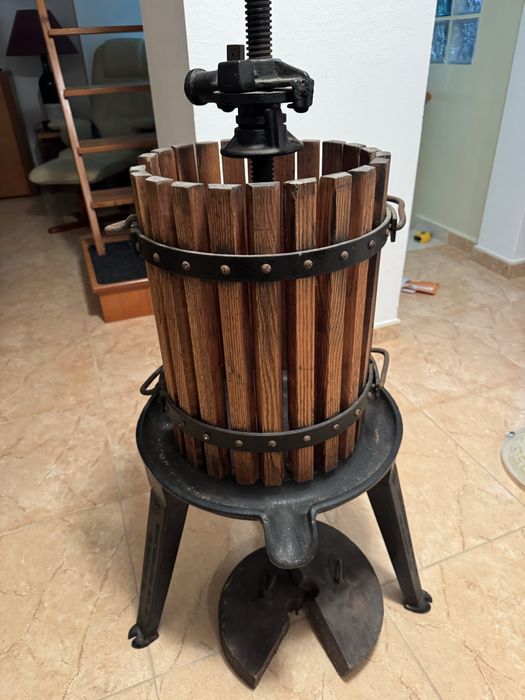 Prensa de Vinho para decoração