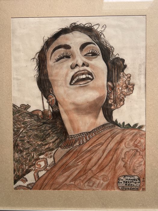 Quadro assinado 1954.