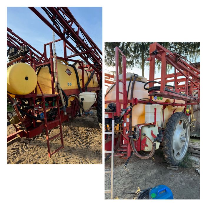 Opryskiwacz ciągany i opryskiwacz Hardi