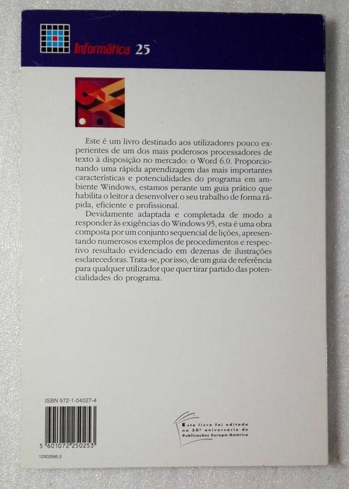 Word 6.0 Book – User Guide64750578474626122