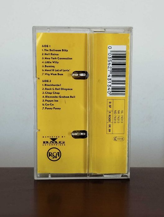 The Sweet "Blockbusters" Cassete Audio