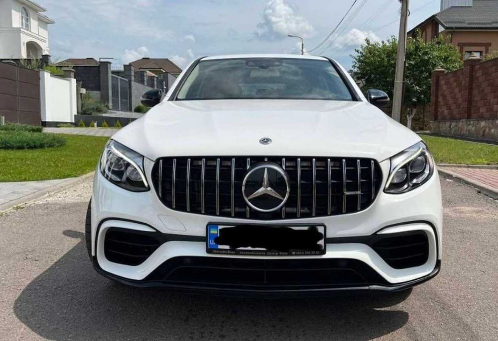 Передний бампер Mercedes GLC X253 2015-2019г GLC63 AMG