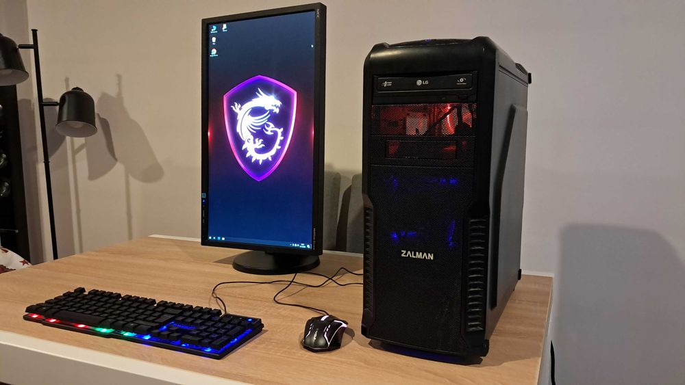 Zestaw Do Gier i5 4x3.7GHz/GTX950-2GB/Ram-16GB/SSD+1TB/Monitor 24'