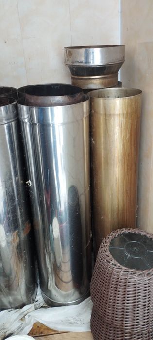 Димоходи, Нержавіючі труби б/у ф220, сендвіч, утеплені