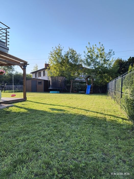 Dom bliźniak 75m² garaż w bryle działka 400m² taras 30m² blaszak 12m²
