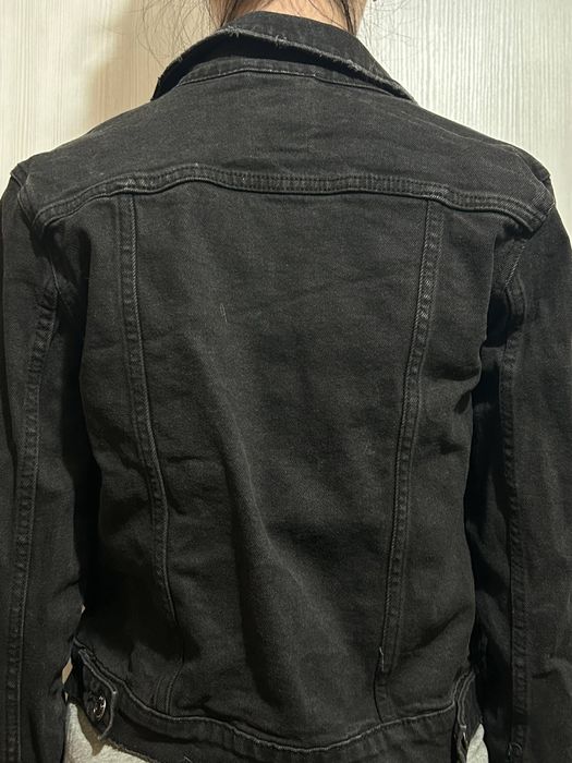 Джинсова куртка чорна