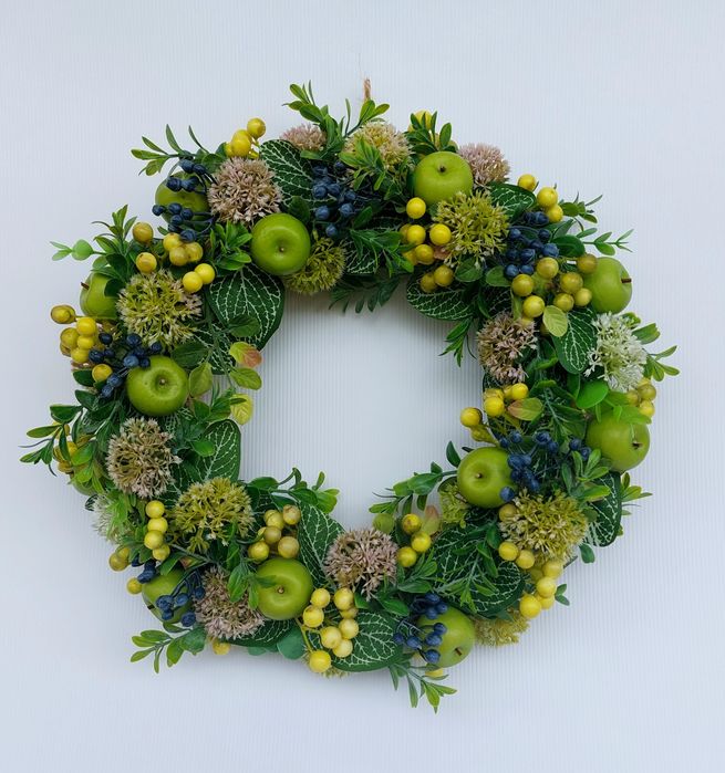 Інтер'єрний вінок / вінок на двері / ручна робота / hand made wreath