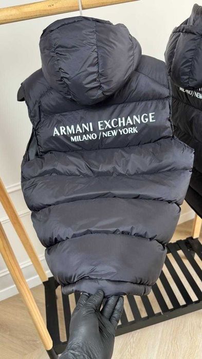 Жилетка ARMANI чоловіча чорна НОВА