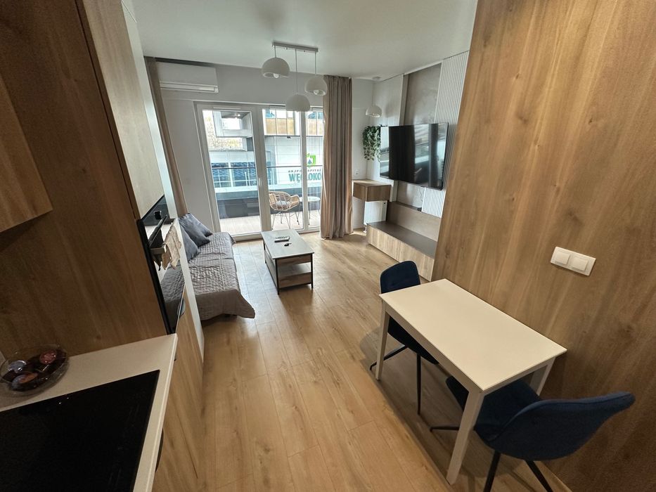 Velvet Apartment z miejscem parkingowym w sercu Katowic na doby, godz.