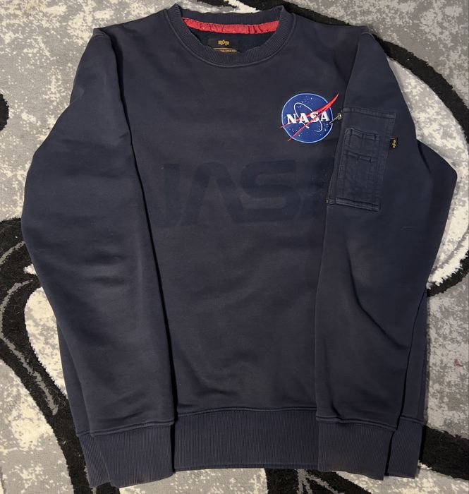 Кофта альфа чоловіча розмрі М спереді след від логотипа