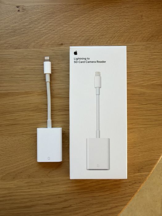 Czytnik kart SD do iphone ze zlaczem Lightning