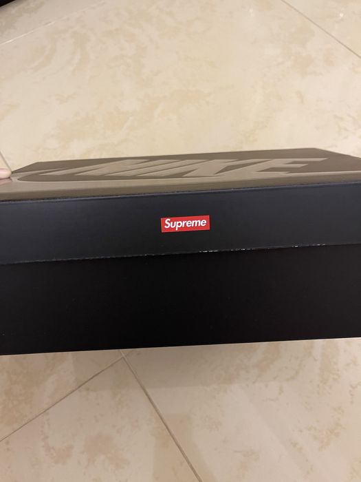 Кроссовки Supreme Nike Air Force 1 Low Box Logo Black Оригинал
