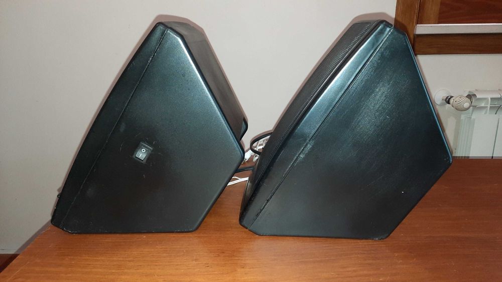 Colunas de som pretas de 160W para PC