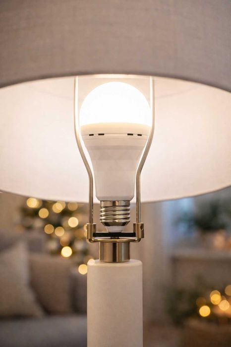 Лампочка з акумулятором, Самозаряджаюча Е 27 9 Вт Фонарик Аварійна Опт