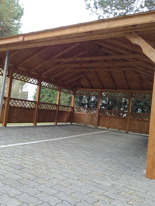 Altana drewniana Walencja 6 x 5. Producent. Szybki montaż