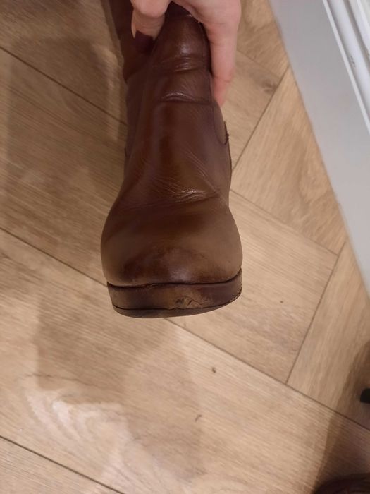 Kozaki skórzane SALA r. 38