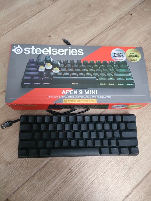 Klawiatura dla graczy steelseries Apex 9 mini