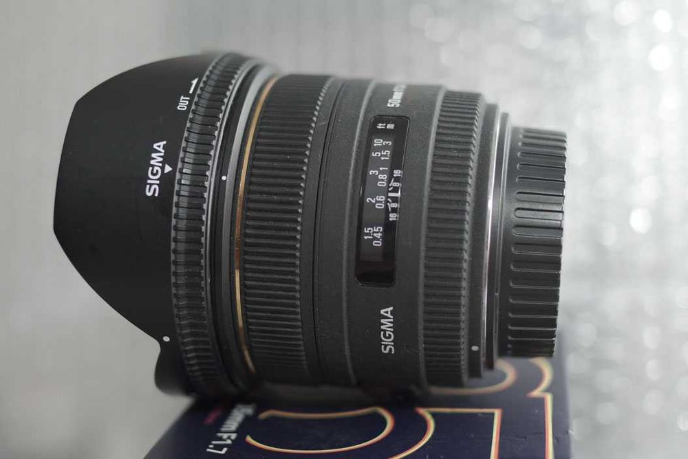 Sigma 50mm f/1.4 EX IF DG HSM - Canon EF - Mudei de equipamento