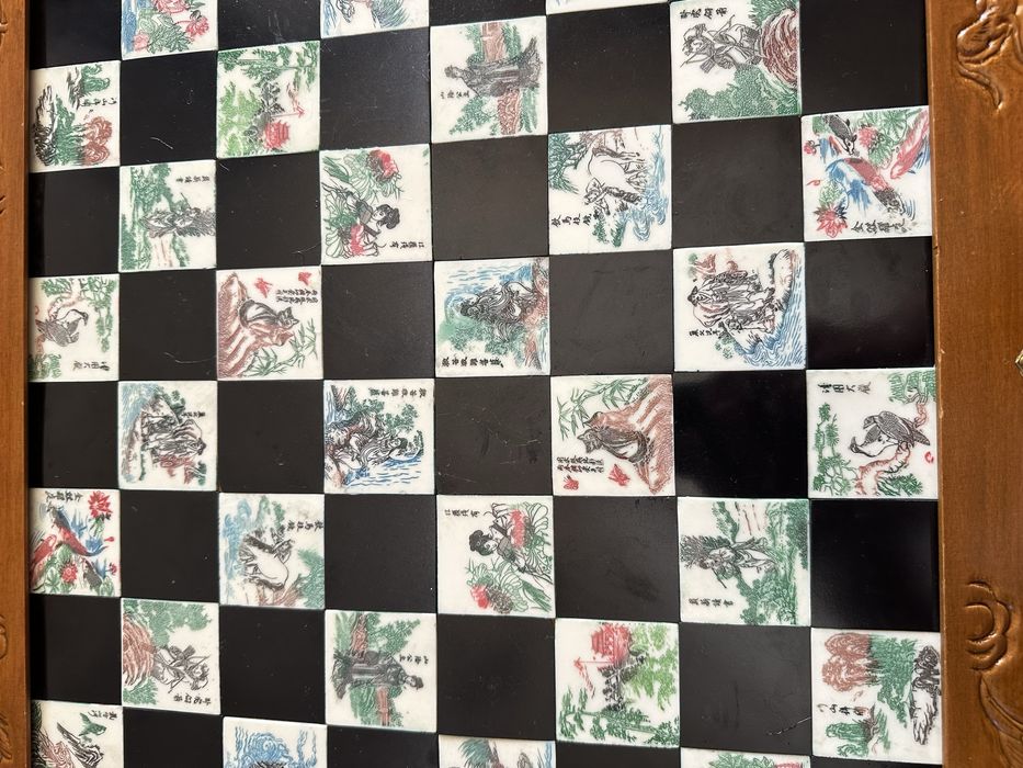 Tabuleiro de Xadrez, vintage
