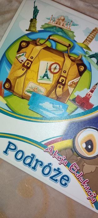 Gra Podróże Akcja Edukacja Trefl Gra edukacyjna