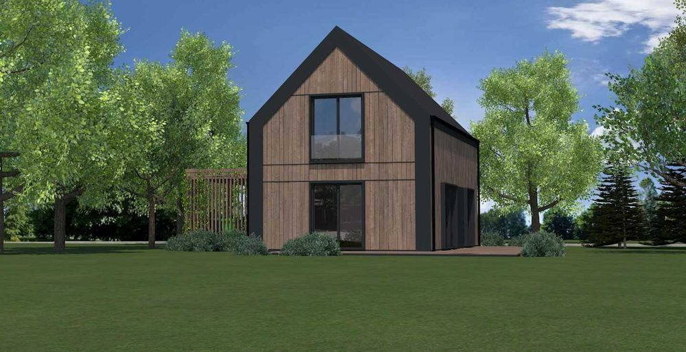 Dom 70 m2 w najnowszej stalowej technologii LGS