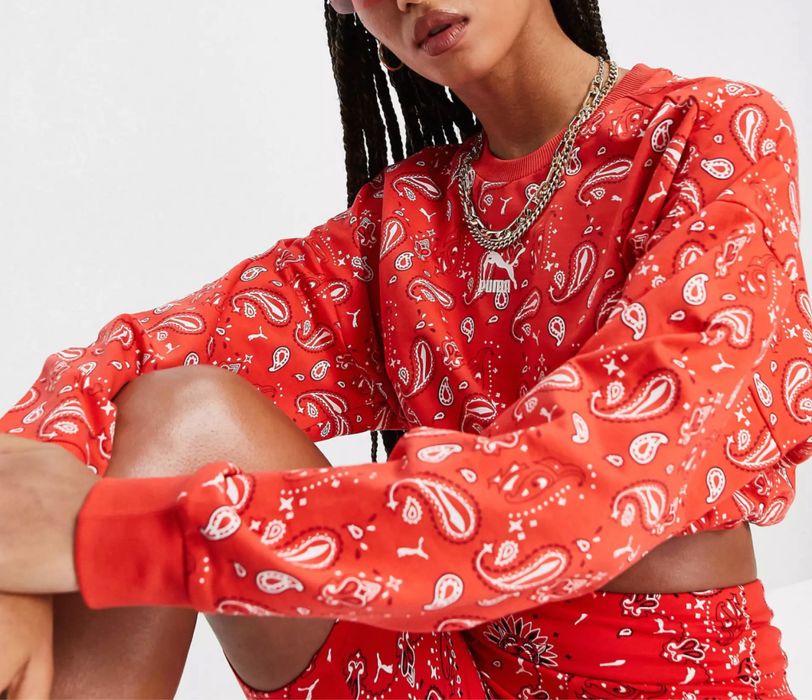 Укрочена кофта Puma