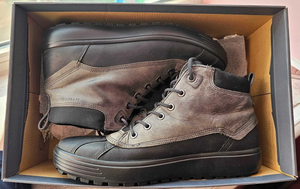 Зимние ботинки ECCO с мембраной Soft 7 Tred