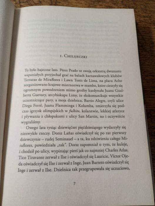 Szelmostwa niegrzecznej dziewczynki. Vargad Llosa