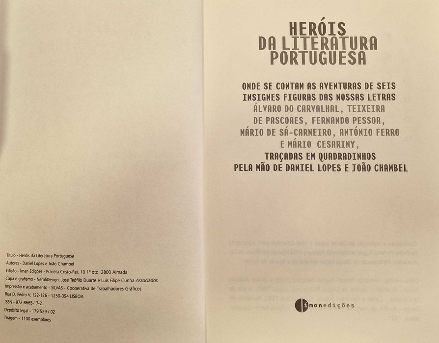~Heróis da Literatura Portuguesa em BD
