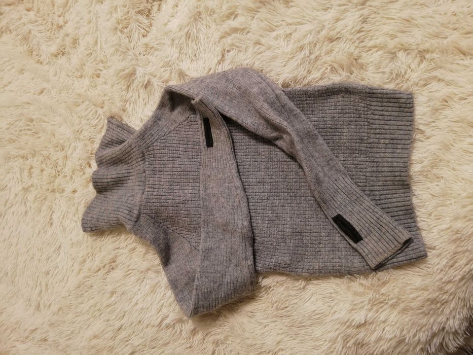 sweter wełniany Ulvang 100% wełna xs s 34 36 szary