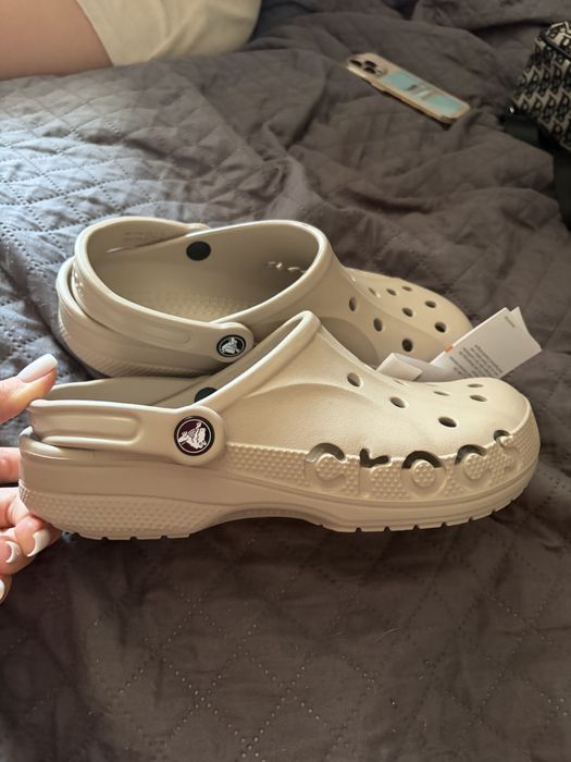 Оригинальні crocs бежеві 39/40