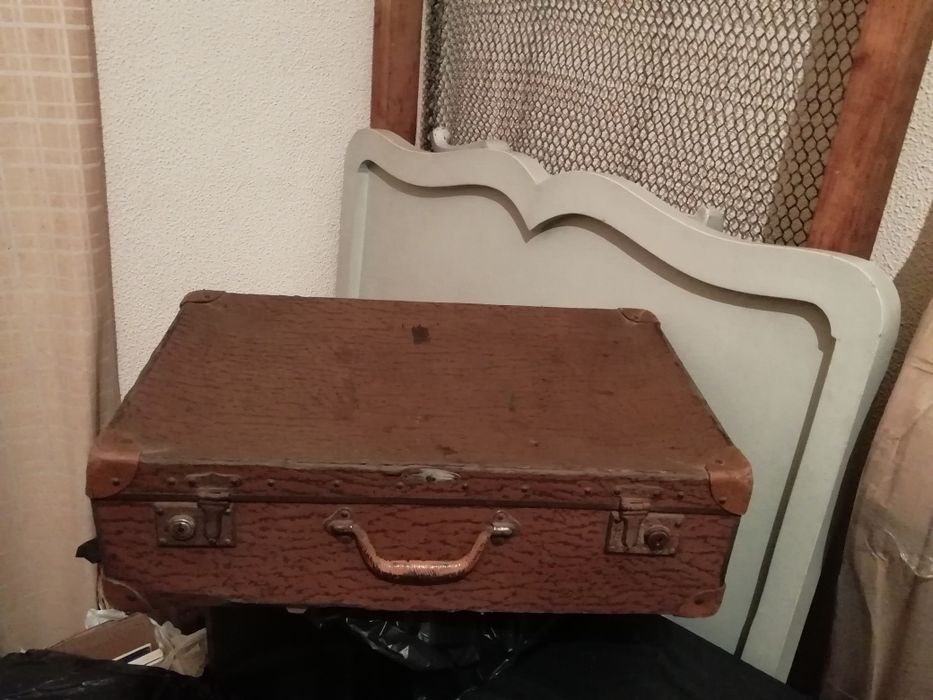 Mala de Viagem  Castanha, Vintage