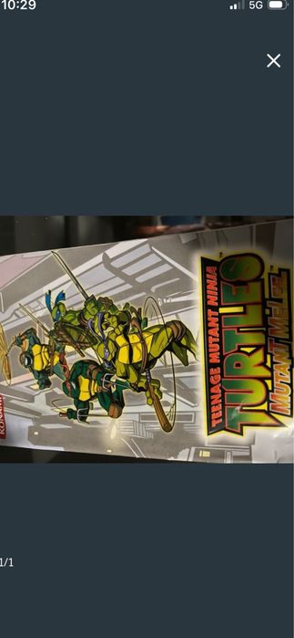 Manual jogo Ps2 Turtles