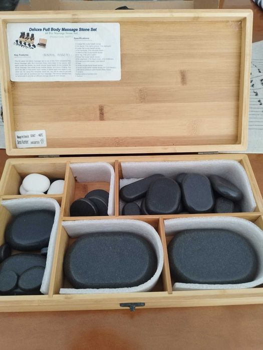 Pedras Quentes para Massagem