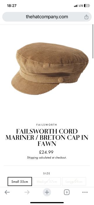 FAILSWORTH головний убір