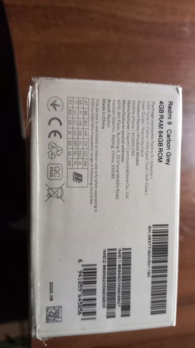 Продам смартфон REDMI 9 4GB/64GB
