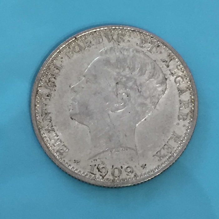 200 Réis 1909 - D. Manuel II