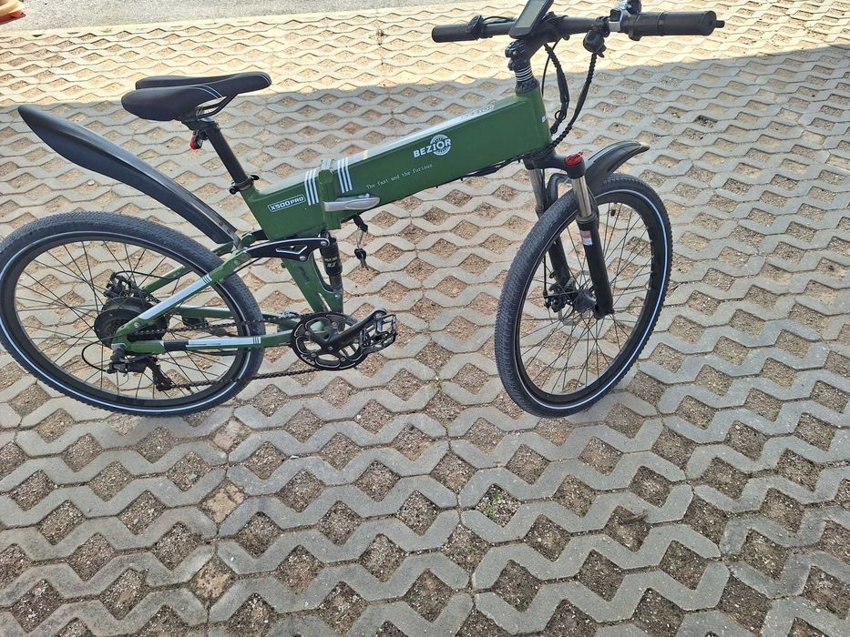 Bicicleta elétrica Berg e-lite / Bezior X500Pro