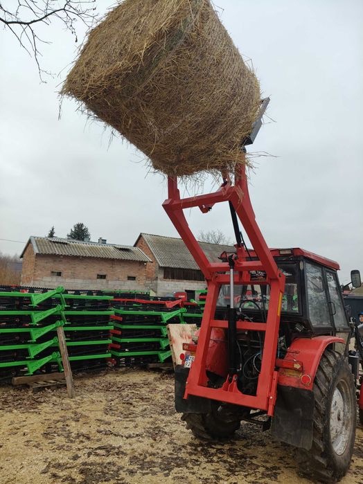 Widły do bel podnośnik tur na tył Tuz ciągnika 3.5m ładowacz łycha