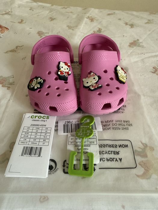 Crocs Classic Clog rosa 25/26