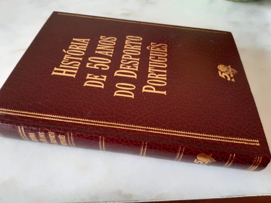 Livro "História de 50 anos do desporto Português",1945 a 1994,c/NOVO