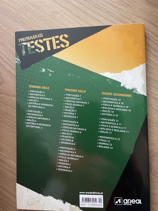 preparar os testes 9 ano físico química