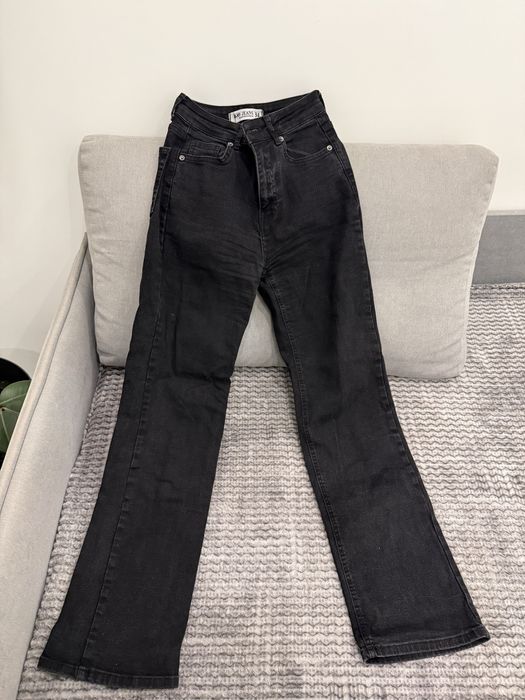 Жіночі чорні джинси кльош K9 JEANS, розмір 34