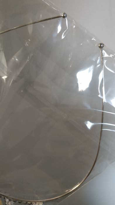 Nowa korona tiara diadem srebrna z diamencikami