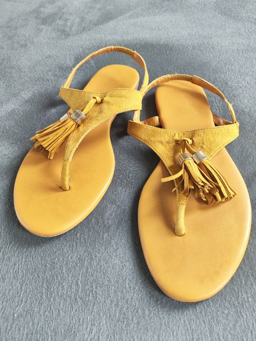 Sandały sandałki letnie klapki damskie japonki H&M buty letnie