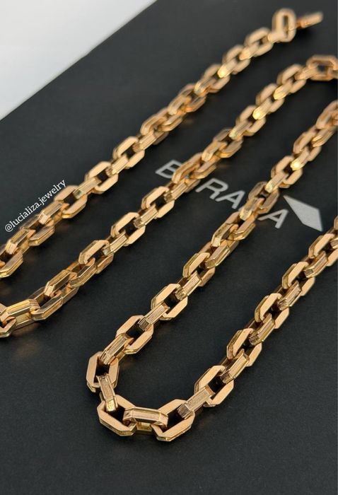 Ланцюг в стилі BARAKA Рожеве золото