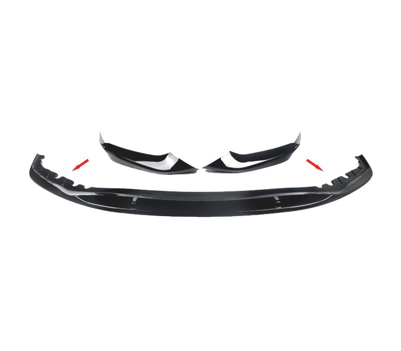 SPOILER DIANTEIRO BMW G30 G31 LCI 20-23 LOOK M PERFORMANCE PRETO BRILHANTE