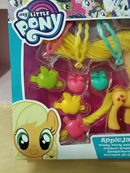My Little Pony Applejack akcesoria G4 Hasbro figurka MLP nowy zestaw
